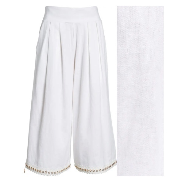 MISA Los Angeles Imara Linen Blend Pants XS - Picture 6 of 11